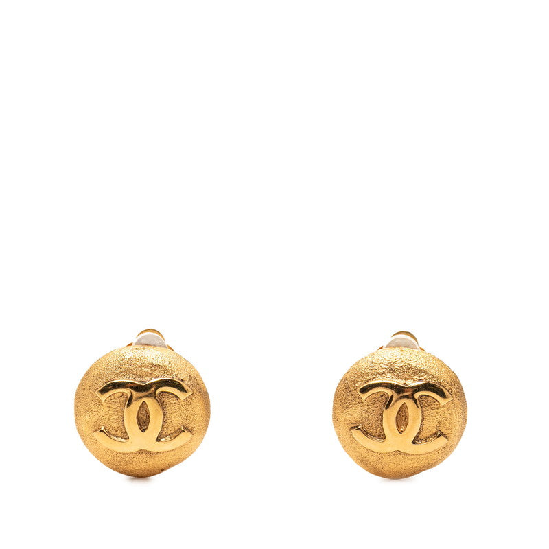シャネル ココマーク イヤリング ゴールド メッキ レディース CHANEL 中古