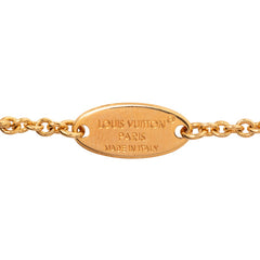 ルイ ヴィトン ネックレス ルイザ ネックレス M01610 ゴールド メッキ フェイクパール レディース LOUIS VUITTON 中古