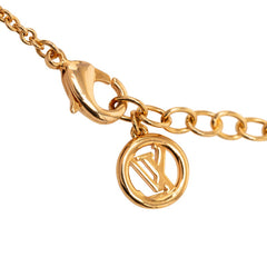 ルイ ヴィトン ネックレス ルイザ ネックレス M01610 ゴールド メッキ フェイクパール レディース LOUIS VUITTON 中古