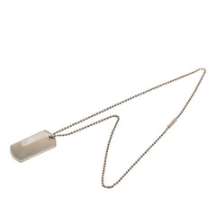 グッチ ドッグタグ IDタグ ネックレス SV925 シルバー メンズ GUCCI 【中古】