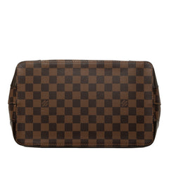 ルイ ヴィトン ダミエ ハムステッドPM トートバッグ ハンドバッグ N51205 エベヌ ブラウン PVC レザー レディース LOUIS VUITTON 中古