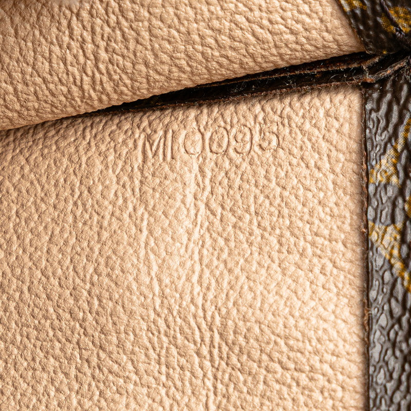 ルイ ヴィトン モノグラム サックプラ ハンドバッグ トートバッグ M51140 ブラウン PVC レザー レディース LOUIS VUITTON 【中古】