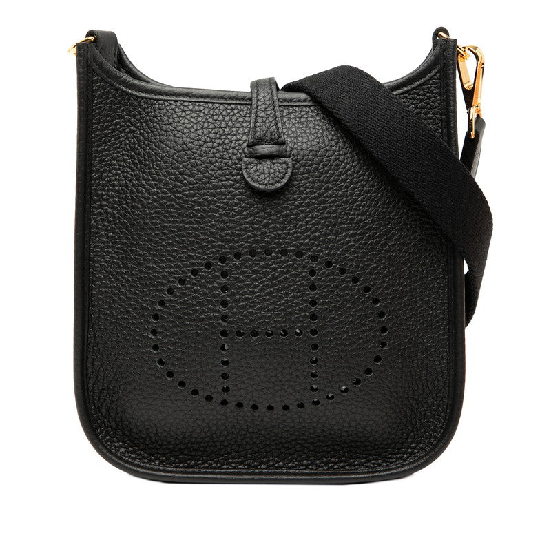 エルメス エブリンTPM ショルダーバッグ ブラック トリヨンクレマンス レディース HERMES 【中古】
