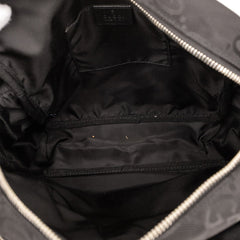 グッチ GGナイロン オフザグリット ショルダーバッグ クロスボディバッグ 625858 ブラック ナイロン レザー レディース GUCCI 【中古】