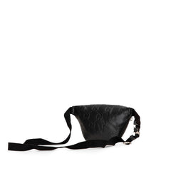 グッチ GGエンボス ベルトバッグ ウエストバッグ ボディバッグ 658582 ブラック レザー レディース GUCCI 【中古】