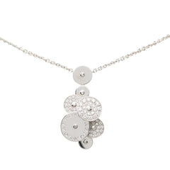ブルガリ チクラディ ペンダント ネックレス K18WG ホワイトゴールド 750 レディース BVLGARI 【中古】