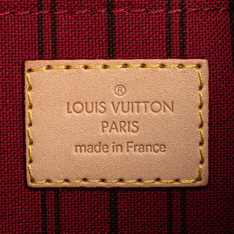 ルイ ヴィトン モノグラム ネヴァーフルGM用 付属 ポーチ M41180 ブラウン ピヴォワンヌ PVC レザー レディース LOUIS VUITTON 【中古】