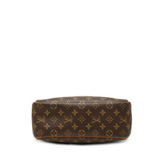 ルイ ヴィトン モノグラム トゥルーヴィル ハンドバッグ M42228 ブラウン PVC レザー レディース LOUIS VUITTON 【中古】