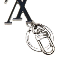 ルイ ヴィトン ポルトクレ LVクロマティック キーホルダー チャーム M62655 シルバー ブラック メタル レディース LOUIS VUITTON 【中古】