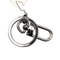 ルイ ヴィトン ポルトクレ LVクロマティック キーホルダー チャーム M62655 シルバー ブラック メタル レディース LOUIS VUITTON 【中古】