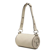 グッチ ブロンディ ショルダーバッグ 760170 ホワイト レザー レディース GUCCI 【中古】