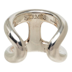 エルメス オスモズGM リング 指輪 #48 SV925 シルバー レディース HERMES 中古