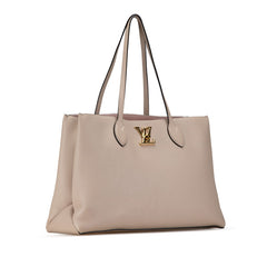 ルイ ヴィトン ロックミー トートバッグ ショルダーバッグ M57346 グレージュ レザー レディース LOUIS VUITTON 【中古】