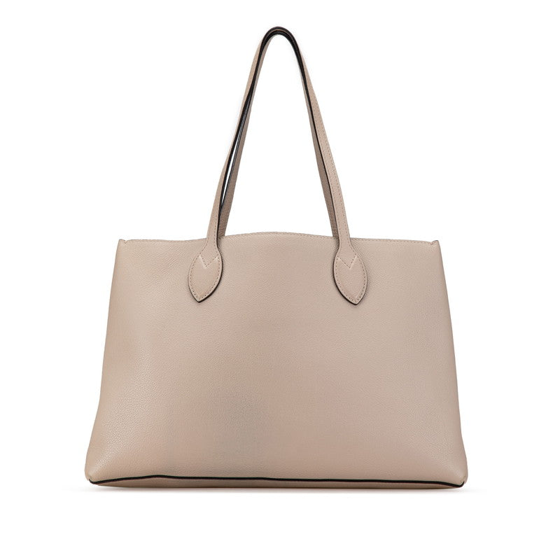 ルイ ヴィトン ロックミー トートバッグ ショルダーバッグ M57346 グレージュ レザー レディース LOUIS VUITTON 【中古】