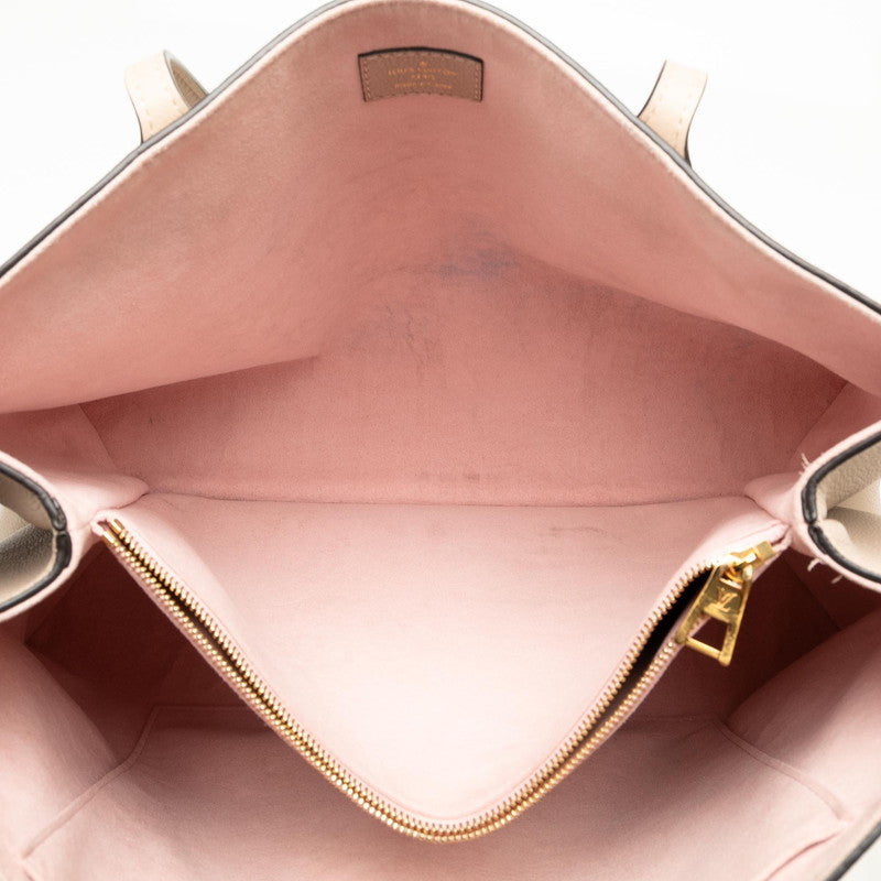 ルイ ヴィトン ロックミー トートバッグ ショルダーバッグ M57346 グレージュ レザー レディース LOUIS VUITTON 【中古】