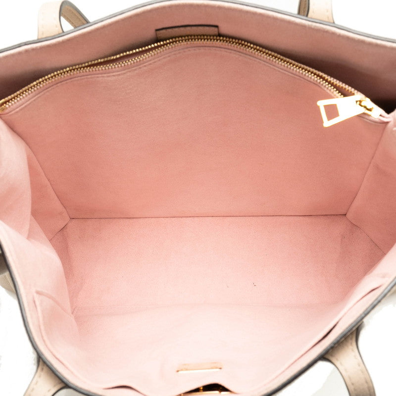 ルイ ヴィトン ロックミー トートバッグ ショルダーバッグ M57346 グレージュ レザー レディース LOUIS VUITTON 【中古】