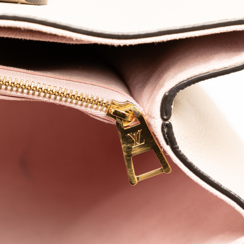 ルイ ヴィトン ロックミー トートバッグ ショルダーバッグ M57346 グレージュ レザー レディース LOUIS VUITTON 【中古】