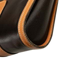 エルメス ヴィンテージ ホースビット ショルダーバッグ ショルダーポーチ ブラウン レザー レディース HERMES 【中古】