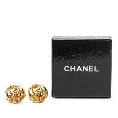 シャネル ココマーク ヴィンテージ イヤリング 23 ゴールド メッキ GP レディース CHANEL 【中古】