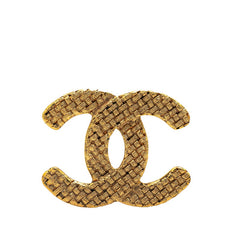シャネル ヴィンテージ ココマーク ブローチ ゴールド メッキ レディース CHANEL 【中古】