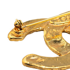 シャネル ヴィンテージ ココマーク ブローチ ゴールド メッキ レディース CHANEL 【中古】