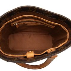 ルイ ヴィトン モノグラム ヴァヴァンPM ハンドバッグ M51172 ブラウン PVC レザー レディース LOUIS VUITTON 中古