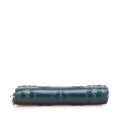 ルイ ヴィトン ムーノグラム ジッピー コインパース コインケース M81860 スティールブルー レザー レディース LOUIS VUITTON 【中古】