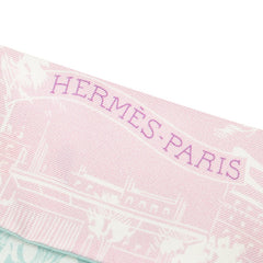 エルメス ツイリー l'Ombre des Boulevards ブールヴァールの陰から スカーフ マルチカラー シルク レディース HERMES 中古