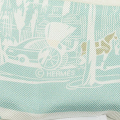 エルメス ツイリー l'Ombre des Boulevards ブールヴァールの陰から スカーフ マルチカラー シルク レディース HERMES 中古