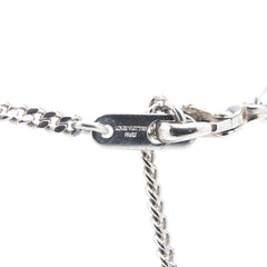 ルイ ヴィトン ×草間彌生 LV インフィニティ ドット ネックレス M01089 シルバー マルチカラー メタル エナメル レディース LOUIS VUITTON 【中古】