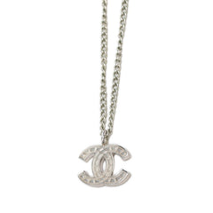 シャネル ココマーク チェーン ペンダント ネックレス 05V刻印 シルバー メタル レディース CHANEL 中古