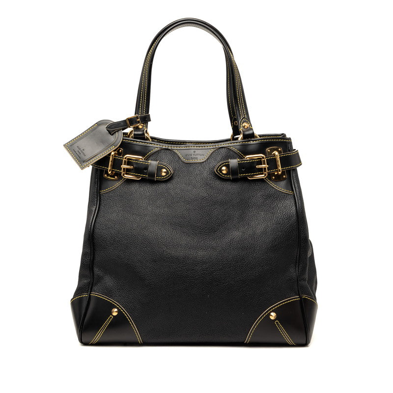 ルイ ヴィトン スハリ マジェステュウ ハンドバッグ M95650 ブラック レザー レディース LOUIS VUITTON 【中古】