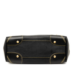 ルイ ヴィトン スハリ マジェステュウ ハンドバッグ M95650 ブラック レザー レディース LOUIS VUITTON 【中古】