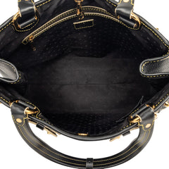 ルイ ヴィトン スハリ マジェステュウ ハンドバッグ M95650 ブラック レザー レディース LOUIS VUITTON 【中古】