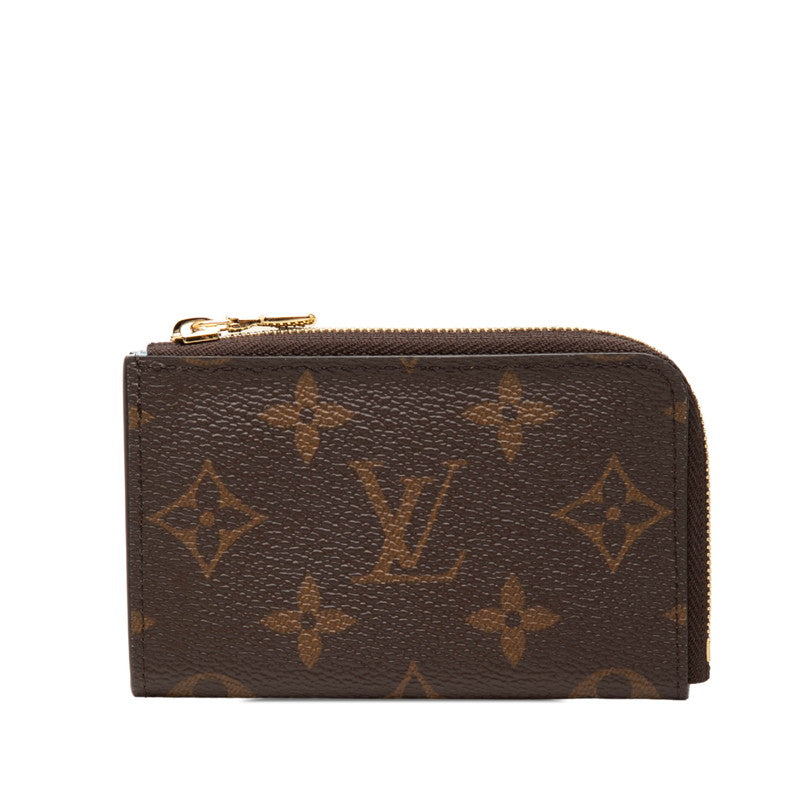 ルイ ヴィトン モノグラム ポルトクレ ノア コインケース M83612 ブラウン PVC レディース LOUIS VUITTON 中古