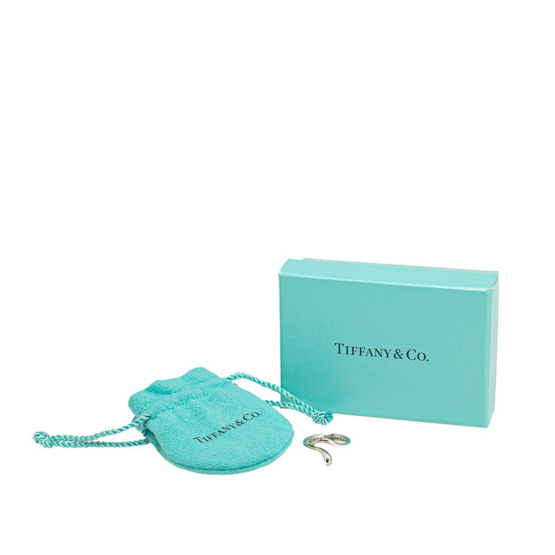 ティファニー エルサ ペレッティ ティアドロップ リング 指輪 SV925 シルバー レディース TIFFANY&Co. 【中古】