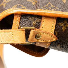 ルイ ヴィトン モノグラム ソローニュ 斜め掛け ショルダーバッグ M42250 ブラウン PVC レザー レディース LOUIS VUITTON 【中古】