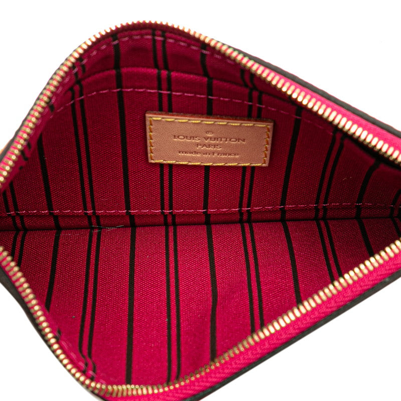 ルイ ヴィトン ネヴァーフル用 ポーチ ブラウン PVC レザー レディース LOUIS VUITTON 【中古】