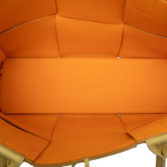 ボッテガヴェネタ マキシイントレチャート アルコ トート ミディアム トートバッグ ハンドバッグ イエロー レザー レディース BOTTEGAVENETA 【中古】