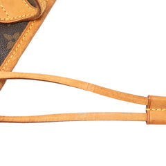 ルイ ヴィトン モノグラム ネヴァーフルPM ハンドバッグ トートバッグ M40155 ブラウン PVC レザー レディース LOUIS VUITTON 【中古】