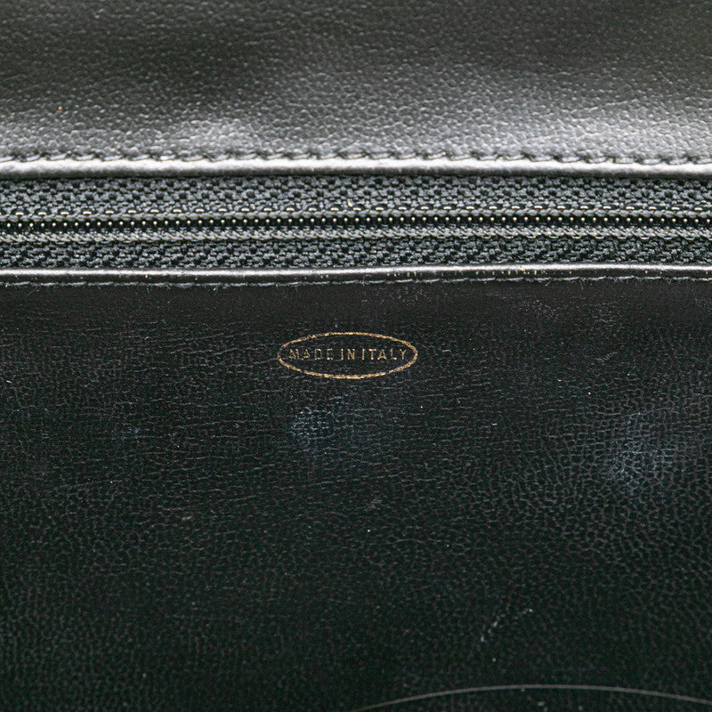 シャネル ビコローレ ココマーク バニティバッグ ショルダーバッグ 2WAY ブラック レザー レディース CHANEL 【中古】