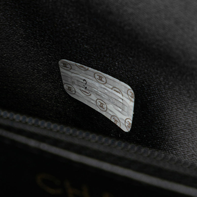 シャネル ビコローレ ココマーク バニティバッグ ショルダーバッグ 2WAY ブラック レザー レディース CHANEL 【中古】