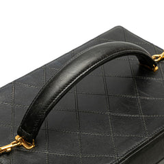 シャネル ビコローレ ココマーク バニティバッグ ショルダーバッグ 2WAY ブラック レザー レディース CHANEL 【中古】