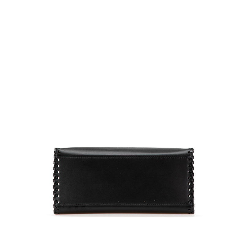 フェンディ サンシャインスモール ハンドバッグ ショルダーバッグ 2WAY 8BH390 ブラック ブラウン レザー レディース FENDI 【中古】
