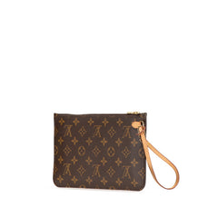 ルイ ヴィトン モノグラム ネヴァーフルMM 付属ポーチ ポーチ M40995 ブラウン PVC レディース LOUIS VUITTON 【中古】