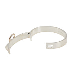 エルメス コリエ ド シアン PM バングル ST SV925 シルバー レディース HERMES 【中古】