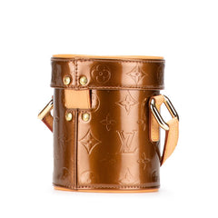 ルイ ヴィトン モノグラム ヴェルニ アスタープレイス ショルダーバッグ M91101 ブロンズ パテントレザー レディース LOUIS VUITTON 【中古】