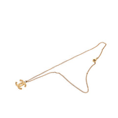 シャネル ココマーク スター モチーフ ネックレス ゴールド メッキ レディース CHANEL 【中古】