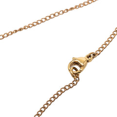 シャネル ココマーク スター モチーフ ネックレス ゴールド メッキ レディース CHANEL 【中古】