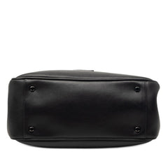 サルヴァトーレフェラガモ ハンドバッグ トートバッグ ブラック レザー レディース Salvatore Ferragamo 【中古】